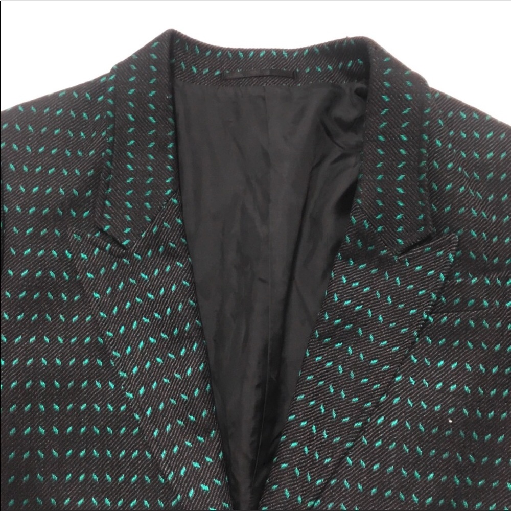 Olivier Strelli Belgium wool tuxedo blazer 12 L - Picture 3 of 8